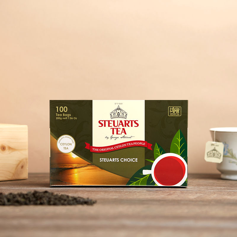 Steuarts Choice Ceylon Black Tea (100 Bags) | Steuarts Tea Philippines