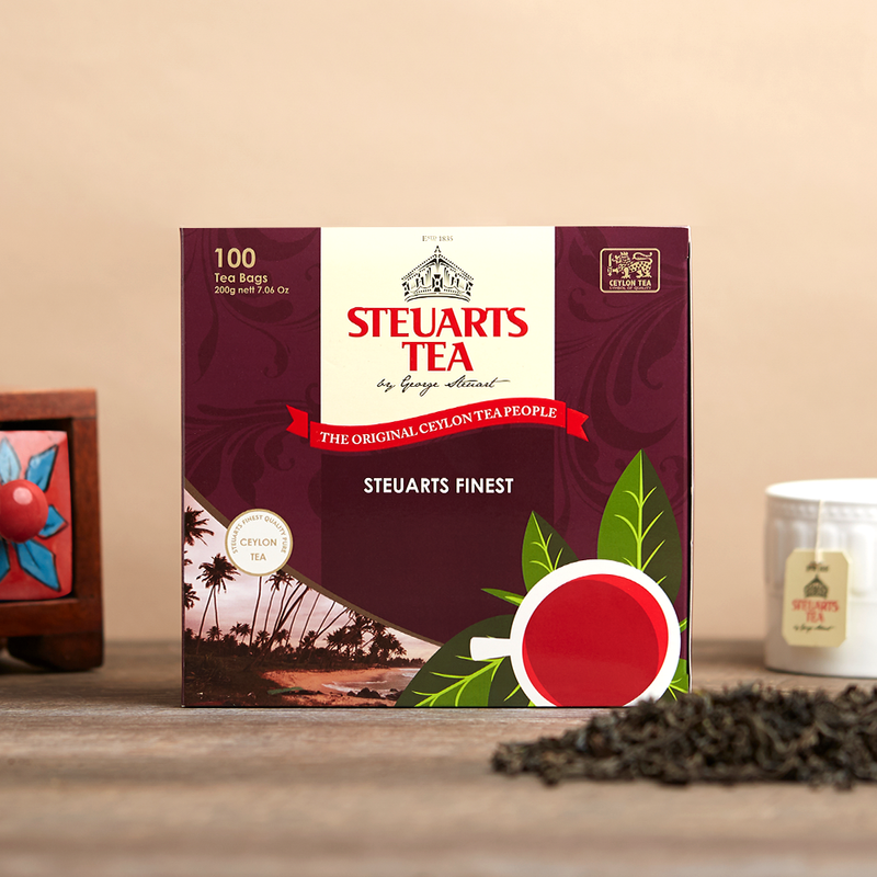 Steuarts Finest Ceylon Black Tea (100 Bags) | Steuarts Tea Philippines