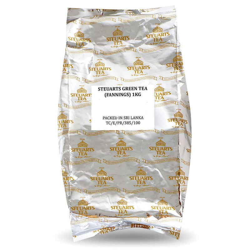 Steuarts Green Tea - Fannings (1kg) | Steuarts Tea Philippines