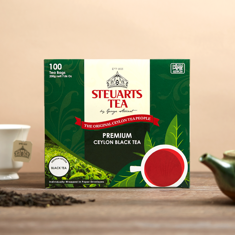 Steuarts Premium Ceylon Black Tea (100 Bags) | Steuarts Tea Philippines