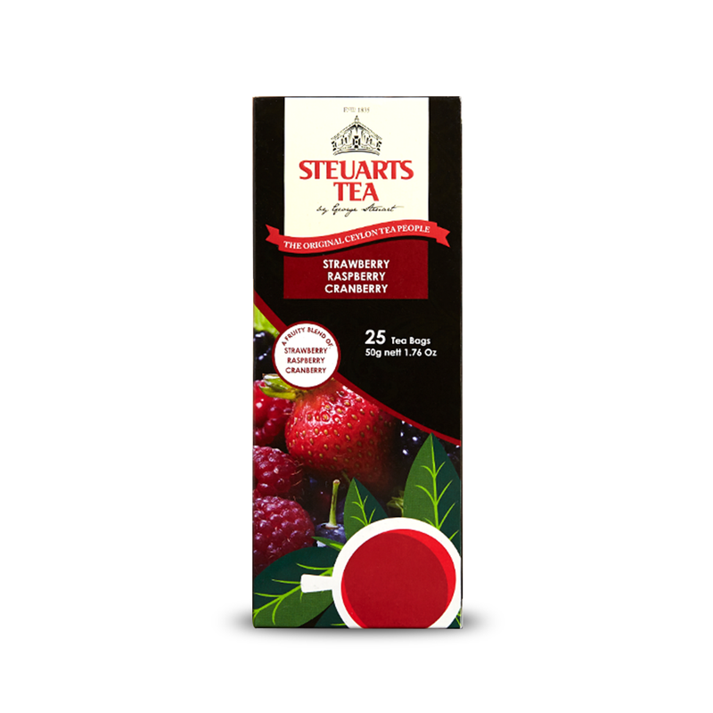 Steuarts Strawberry Tea (25 Bags) | Steuarts Tea Philippines
