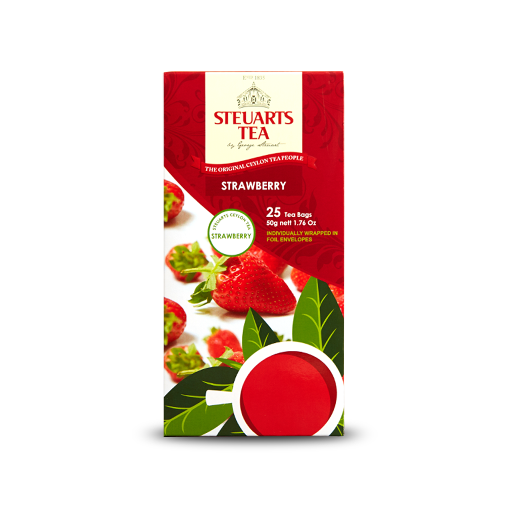 Steuarts Strawberry, Raspberry and Cranberry Tea (25 Bags) | Steuarts ...