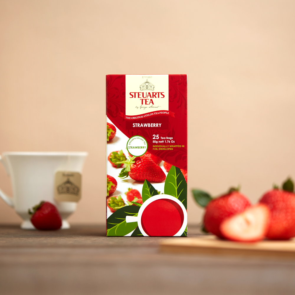 Steuarts Strawberry, Raspberry and Cranberry Tea (25 Bags) | Steuarts ...