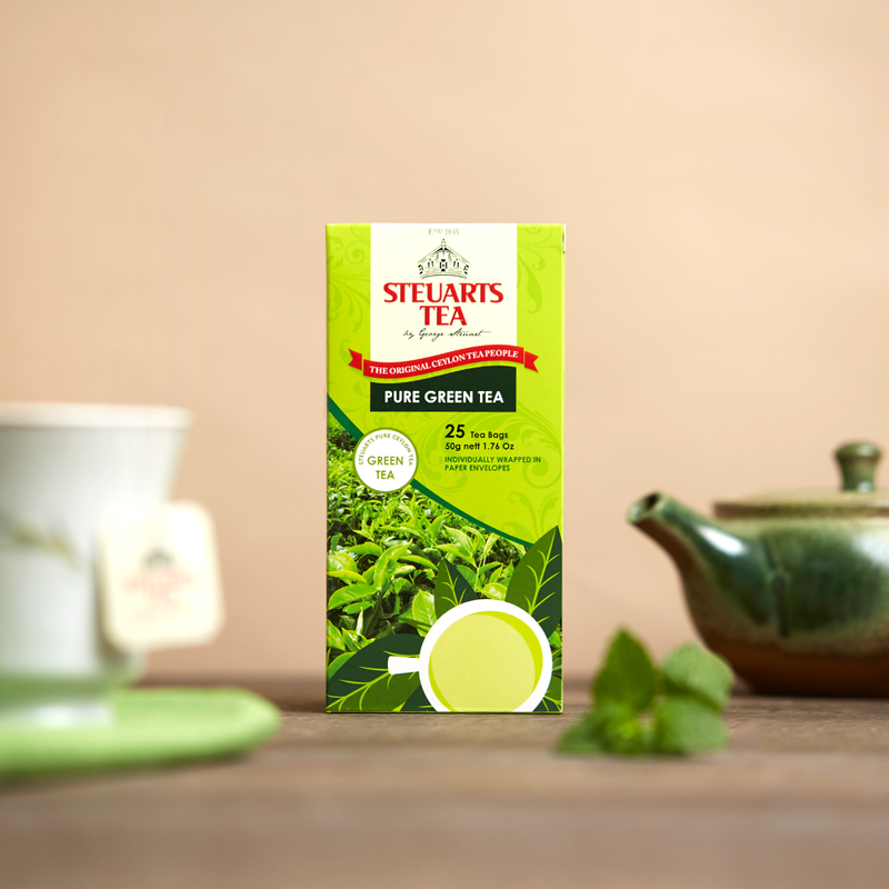 Steuarts Pure Green Tea (25 Bags) | Steuarts Tea Philippines