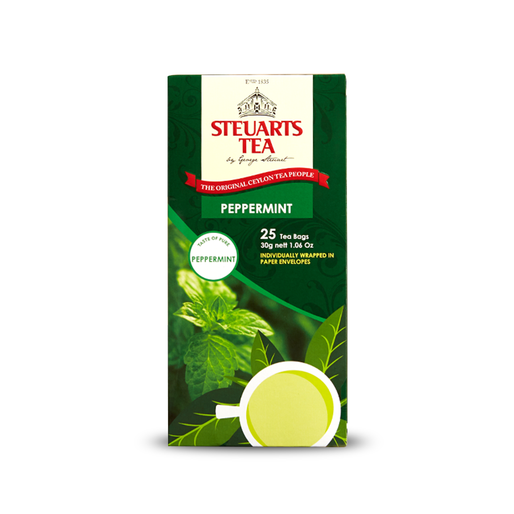 Steuarts Peppermint Tea (25 Bags) | Steuarts Tea Philippines