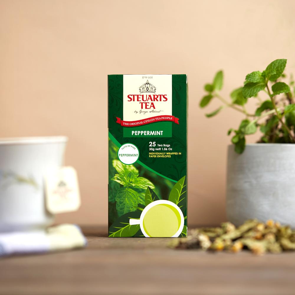 Steuarts Peppermint Tea (25 Bags) | Steuarts Tea Philippines