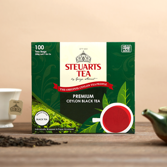 Steuarts Premium Ceylon Black Tea (100 Bags) | Steuarts Tea Philippines
